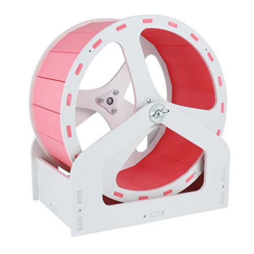 Silent Hamster Wheel - Hamster Toys, Hamster Exercise Wheels ​ with Stand Base for Hamsters Gerbils Mice or Other Small Pet von BKMSDK