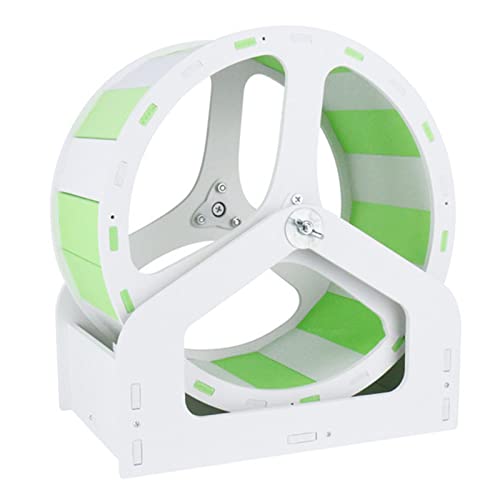 Silent Hamster Wheel - Hamster Toys, Hamster Exercise Wheels ​ with Stand Base for Hamsters Gerbils Mice or Other Small Pet von BKMSDK