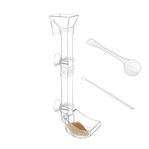 BKXRH Futterrohr für Garnelen I Futterset für Fische PC I Futterset für Aquarien transparent I langlebiges Aquarium-Futter-Set I Futterröhre BKXRH Futterrohr für Garnelen I Futterset für Fische PC I Futterset für Aquarien transparent I langlebiges Aquarium-Futter-Set I Futterröhre von BKXRH