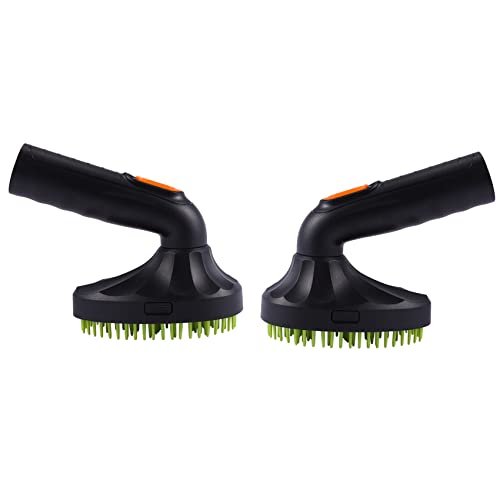 BLASHRD 2X Hundesalon Pinsel Lose Welpenhaar Katze Hund Fell Staubsaugerdüse Reinigung Schwarz + Grün BLASHRD 2X Hundesalon Pinsel Lose Welpenhaar Katze Hund Fell Staubsaugerdüse Reinigung Schwarz + Grün von BLASHRD