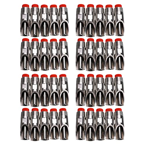 BLASHRD 40 Automatischer Nippel Wasser Aus Edelstahl Schwein, Automatische Wasser Düse, Trink Nippel von BLASHRD