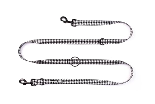 Baylabel Adjustable Dog Leash - 2-Stufige Leinenverstellung - Doppelleine - Geeignet als Leine für Große Mittlere und Kleine Hunde (Breite: 15 mm, Länge: 200 cm) von BLB