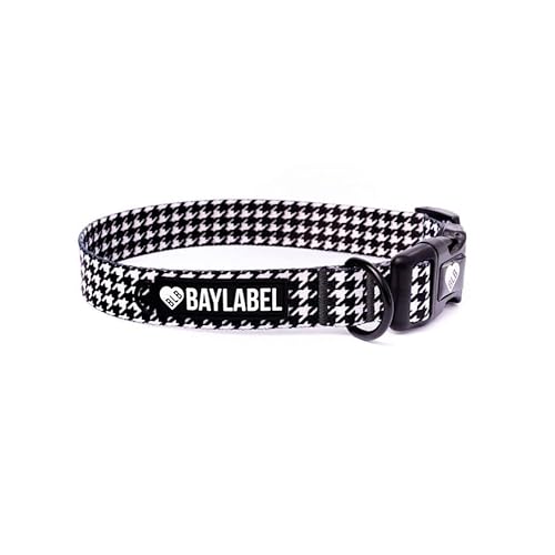 Baylabel Hundehalsband - für Kleine Mittlere und Große Hunde - Originelles Design - Robuste - Einstellbar - Dog Collar (L, Breite: 25 mm) von BLB