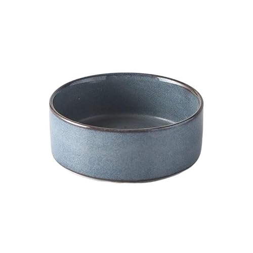 BLBTEDUAMDE Katzennapf, Keramik, Tierfutter, Wasserspender, Schutz for kleine und mittelgroße Hunde, Schutz der Wirbelsäule, Überschlag (Color : Light Orchid, Size : 15.5cm 850ML) von BLBTEDUAMDE