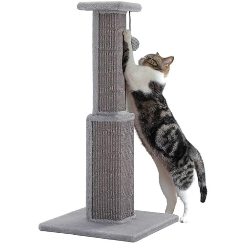 Katzenkratzbaum aus Sisalseil, interaktives Spielzeug for Hauskatzen, Katzenkratzbaum for Hauskatzen, Katzenkratzspielzeug, integriertes Katzenkletterregal, interaktiver Kätzchenkratzbaum for Kätzchen Katzenkratzbaum aus Sisalseil, interaktives Spielzeug for Hauskatzen, Katzenkratzbaum for Hauskatzen, Katzenkratzspielzeug, integriertes Katzenkletterregal, interaktiver Kätzchenkratzbaum for Kätzchen von BLBTEDUAMDE