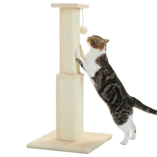 Katzenkratzbaum aus Sisalseil, interaktives Spielzeug for Hauskatzen, Katzenkratzbaum for Hauskatzen, Katzenkratzspielzeug, integriertes Katzenkletterregal, interaktiver Kätzchenkratzbaum for Kätzchen Katzenkratzbaum aus Sisalseil, interaktives Spielzeug for Hauskatzen, Katzenkratzbaum for Hauskatzen, Katzenkratzspielzeug, integriertes Katzenkletterregal, interaktiver Kätzchenkratzbaum for Kätzchen von BLBTEDUAMDE