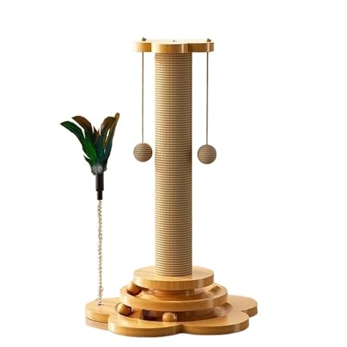 Katzenkratzbaum aus Sisalseil, interaktives Spielzeug for Hauskatzen, Katzenkratzbaum for Hauskatzen, Katzenkratzspielzeug, integriertes Katzenkletterregal, interaktiver Kätzchenkratzbaum for Kätzchen Katzenkratzbaum aus Sisalseil, interaktives Spielzeug for Hauskatzen, Katzenkratzbaum for Hauskatzen, Katzenkratzspielzeug, integriertes Katzenkletterregal, interaktiver Kätzchenkratzbaum for Kätzchen von BLBTEDUAMDE