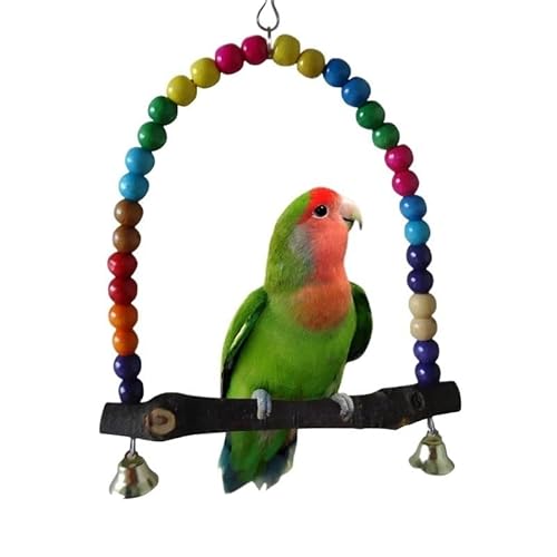 BLBTEDUAMDE Vogelspielzeug for Käfigvögel: Futtersuchspielzeug for Sittiche, Vogelspielzeug, Nymphensittichspielzeug, Futtersuchspielzeug for Vögel(Wood Stick 10cm) von BLBTEDUAMDE