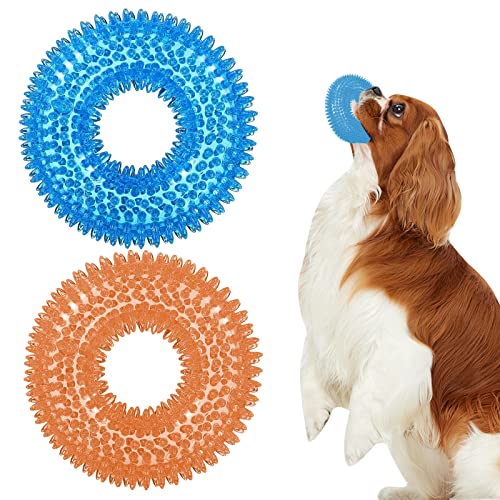 BLMHTWO 2 Stück Quietschspielzeug für Hunde,Kauspielzeug FüR Welpen Weiches TPR-Gummi Ballwerfer für Hunde Interaktives Hundespielzeug rür Kleine Bis MittelgroßE Hunde Im Innen und AußEnbereich BLMHTWO 2 Stück Quietschspielzeug für Hunde,Kauspielzeug FüR Welpen Weiches TPR-Gummi Ballwerfer für Hunde Interaktives Hundespielzeug rür Kleine Bis MittelgroßE Hunde Im Innen und AußEnbereich von BLMHTWO