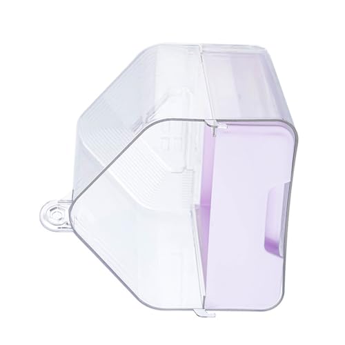 Transparente Vogelbadewanne für Käfig, Haustierzubehör für Papageien, Wellensittiche und Quäker, großer Platz, leicht zu reinigen, Schublade, kleine Badewanne Transparente Vogelbadewanne für Käfig, Haustierzubehör für Papageien, Wellensittiche und Quäker, großer Platz, leicht zu reinigen, Schublade, kleine Badewanne von BLNGET