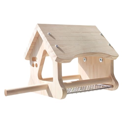 Vogel-Sitzstange für Papageien, Sittiche, Schleifkratzer, kleine Papageien, Spielzeug, modernes Vogelhaus für Heimdekoration von BLNGET