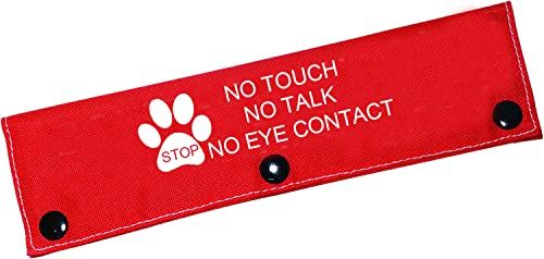 BLUPARK Hundeleine, Rot, Polyester, für Hunde, zum Aufhängen, Alarm, Geburtstagsgeschenk (Augenkontakt-Hülle) von BLUPARK