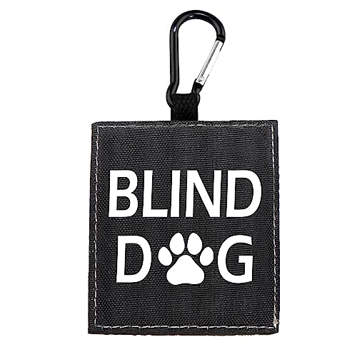 Hundeleine, für Sehbehinderungen, für Blind-/Hundeleine, zum Aufhängen, ID-Patch-Tag, Haustier-Geburtstagsgeschenk (Blind Dog-Tag) von BLUPARK