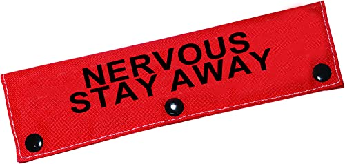 Lustige Hundeleine, Ärmel, nervös, weg bleiben, für Haustiere, Geburtstagsgeschenk (nervöse Stay Away-Sleeve) von BLUPARK