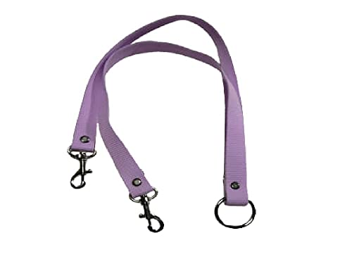 Doppelter Ansatz für Hundeführung, 2 x 50 cm, Baumwollband, 2 cm, für 2 kleine Hunde, maximale Größe 12 kg, Typ französischer Bulldog, verschiedene Farben + 1 Schlüsselanhänger, Doppelter Ansatz für Hundeführung, 2 x 50 cm, Baumwollband, 2 cm, für 2 kleine Hunde, maximale Größe 12 kg, Typ französischer Bulldog, verschiedene Farben + 1 Schlüsselanhänger, von BLUSUPERSHOP
