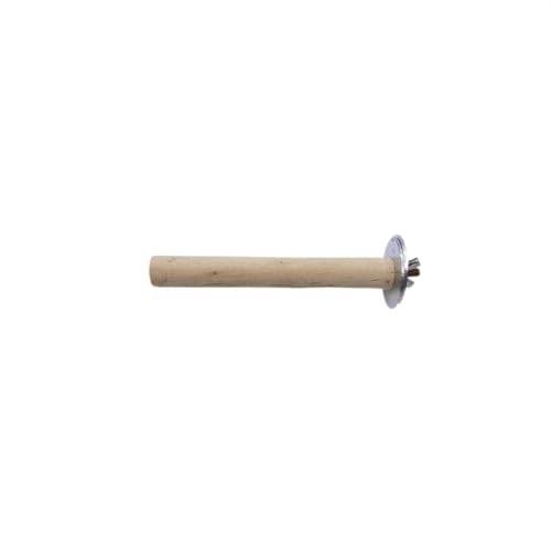 BMOZRM Vogelspielzeug-Schaukel, Wellensittich Spielzeug Holz Zum Knabbern Und Zahnen, Nymphensittich Spielzeug, Vogelkäfig-Anhänger, Kletterleiter, Rattan-Kugel(Size:Standing Pole) von BMOZRM