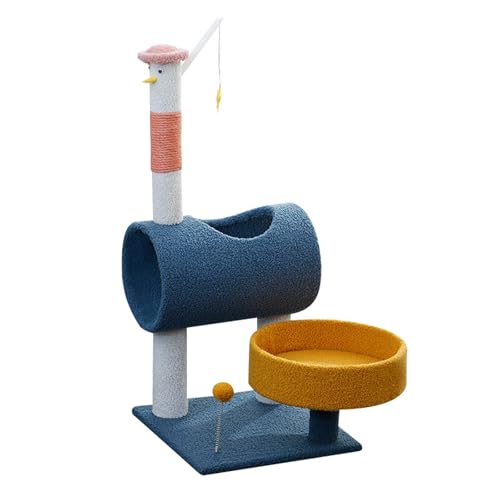 73 cm Langer Kratzbaum, robuste Konstruktion und einfach zu montieren, inklusive Katzenhaus, Spielzeug und Kratzbaum 73 cm Langer Kratzbaum, robuste Konstruktion und einfach zu montieren, inklusive Katzenhaus, Spielzeug und Kratzbaum von BNEI