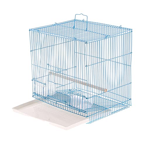 Großer Vogelkäfig Flugkäfig Metall Birdcage Bird Cage Nest Hamster Zucht Nest Box, leicht zu reinigen Vogelstangen von BNNP
