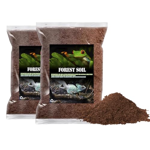 BNOSDM Reptilienerde, flauschig, kleinsträngig, für Reptilien, natürliches Terrarium, bioaktive Bodeneinstreu für Schlangen, Eidechsen, Schildkröten, Vogelspinnen, Eidechsen, 2 Stück BNOSDM Reptilienerde, flauschig, kleinsträngig, für Reptilien, natürliches Terrarium, bioaktive Bodeneinstreu für Schlangen, Eidechsen, Schildkröten, Vogelspinnen, Eidechsen, 2 Stück von BNOSDM