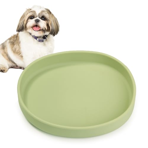 BNOSDM Silikon Hundefutterplatte Flacher Hundenapf Flacher Katzennapf 1 Packung Kleine Welpenplatten für kleine Hunde und Katzen Schnurrhaare Müdigkeit Haustier Futternäpfe für Trocken- und Nassfutter BNOSDM Silikon Hundefutterplatte Flacher Hundenapf Flacher Katzennapf 1 Packung Kleine Welpenplatten für kleine Hunde und Katzen Schnurrhaare Müdigkeit Haustier Futternäpfe für Trocken- und Nassfutter von BNOSDM