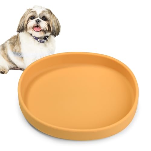BNOSDM Silikon Hundefutterplatte Flacher Hundenapf Flacher Katzennapf 1 Packung Kleine Welpenplatten für kleine Hunde und Katzen Schnurrhaare Müdigkeit Haustier Futternäpfe für Trocken- und Nassfutter BNOSDM Silikon Hundefutterplatte Flacher Hundenapf Flacher Katzennapf 1 Packung Kleine Welpenplatten für kleine Hunde und Katzen Schnurrhaare Müdigkeit Haustier Futternäpfe für Trocken- und Nassfutter von BNOSDM
