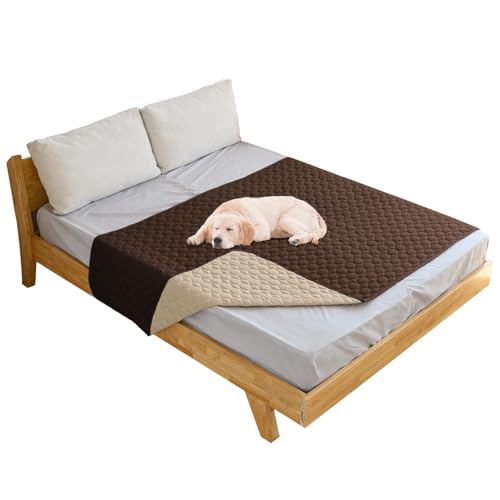 Wasserdichter Hundebett-Bezug – Couchbezug für Haustiere, rutschfeste Katzenmatte, Haustier-Pad, Decke für Sofa, Stuhl, Liege, Bett, Möbel Wasserdichter Hundebett-Bezug – Couchbezug für Haustiere, rutschfeste Katzenmatte, Haustier-Pad, Decke für Sofa, Stuhl, Liege, Bett, Möbel von BOCTOPUG