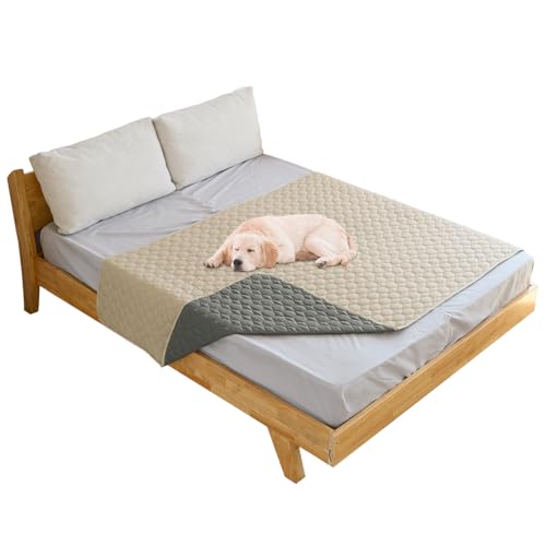 Wasserdichter Hundebett-Bezug – Couchbezug für Haustiere, rutschfeste Katzenmatte, Haustier-Pad, Decke für Sofa, Stuhl, Liege, Bett, Möbel Wasserdichter Hundebett-Bezug – Couchbezug für Haustiere, rutschfeste Katzenmatte, Haustier-Pad, Decke für Sofa, Stuhl, Liege, Bett, Möbel von BOCTOPUG