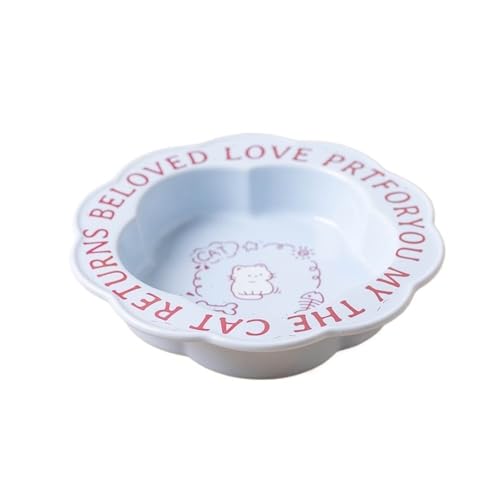Lacy Katzennapf, Anti-schwarzes Kinn, Katzen-Dosenfutter, Keramik, Hundefutter, Wassernapf für Katzen, Katzennapf, Ablage (A-02) von BODOBTF