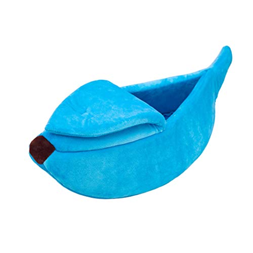 BOENTA Hundehaus Für Drinnen Hundebett Haustierbetten Für Hunde Hund Schlafsofa Kleines Katzenbett Flauschiges Katzenbett Hundekomfortbett Haustiernest Blue,53cm BOENTA Hundehaus Für Drinnen Hundebett Haustierbetten Für Hunde Hund Schlafsofa Kleines Katzenbett Flauschiges Katzenbett Hundekomfortbett Haustiernest Blue,53cm von BOENTA