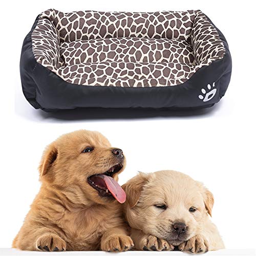 BOENTA hundebett waschbar hundebetten Katzenbetten Für Mittlere Katzen Warmes Hundebett Günstige Hundebetten Plüsch Hundebett Haustiernest Leopard Print,l BOENTA hundebett waschbar hundebetten Katzenbetten Für Mittlere Katzen Warmes Hundebett Günstige Hundebetten Plüsch Hundebett Haustiernest Leopard Print,l von BOENTA