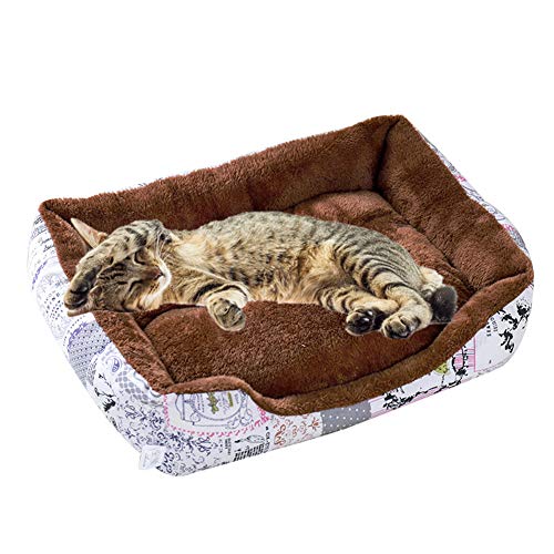 BOENTA hundebetten für mittlere Hunde hundebetten Haustiernest Kätzchenbett Flauschiges Katzenbett Haustierbetten Für Katzen Hundekissen Hund Schlafsofa British Style Coffee,m BOENTA hundebetten für mittlere Hunde hundebetten Haustiernest Kätzchenbett Flauschiges Katzenbett Haustierbetten Für Katzen Hundekissen Hund Schlafsofa British Style Coffee,m von BOENTA