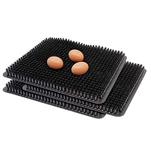 Eiernest Matte Hühnernest Pads für Hühnerställe Nistkästen Hühnerbettwäsche Hühnerstall (3 Stück) von BOEYAA