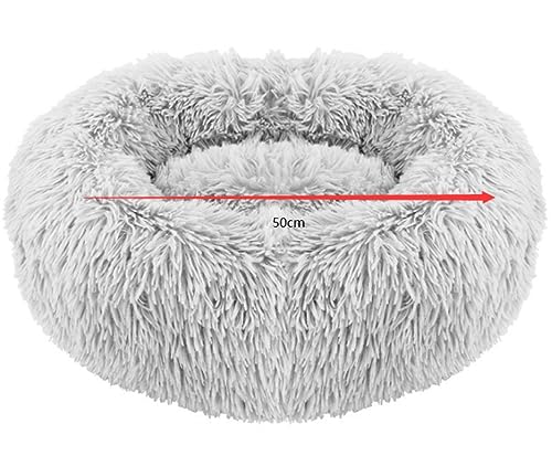Katzenbett höhle Tierbett Haustierbett, Herausnehmbar, Donut, Lang, Plüsch, Feenpulver, Haustier-Hundebett, Zwinger, Rundes Bett, Winter, Warme Schlafliege Hundekissen katzenkissen ( Color : D , Size Katzenbett höhle Tierbett Haustierbett, Herausnehmbar, Donut, Lang, Plüsch, Feenpulver, Haustier-Hundebett, Zwinger, Rundes Bett, Winter, Warme Schlafliege Hundekissen katzenkissen ( Color : D , Size von BOGAZY