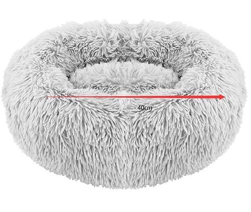 Katzenbett höhle Tierbett Haustierbett, Herausnehmbar, Donut, Lang, Plüsch, Feenpulver, Haustier-Hundebett, Zwinger, Rundes Bett, Winter, Warme Schlafliege Hundekissen katzenkissen ( Color : D , Size Katzenbett höhle Tierbett Haustierbett, Herausnehmbar, Donut, Lang, Plüsch, Feenpulver, Haustier-Hundebett, Zwinger, Rundes Bett, Winter, Warme Schlafliege Hundekissen katzenkissen ( Color : D , Size von BOGAZY