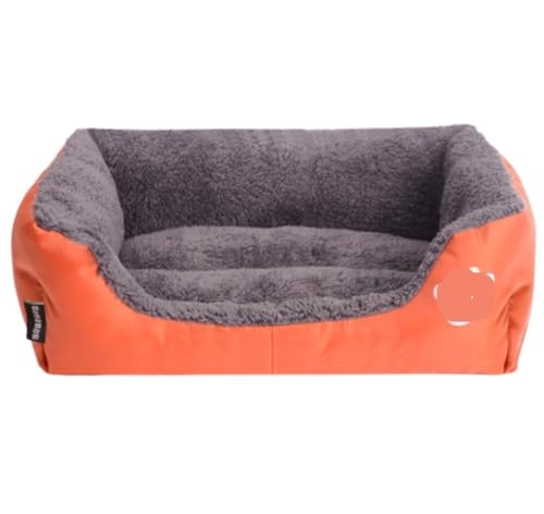 Katzenbett höhle Tierbett Haustierbett für große Hunde, orthopädisches Hundebett, Schaumstoffsofa mit abnehmbarem, maschinenwaschbarem Bezug Hundekissen katzenkissen ( Color : A , Size : 40*45cm ) von BOGAZY