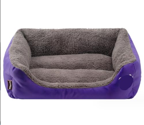 Katzenbett höhle Tierbett Haustierbett für große Hunde, orthopädisches Hundebett, Schaumstoffsofa mit abnehmbarem, maschinenwaschbarem Bezug Hundekissen katzenkissen ( Color : E , Size : 40*45cm ) von BOGAZY