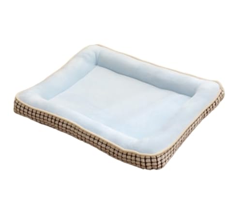 Katzenbett höhle Tierbett Hundebett Orthopädisches Hundekäfigbett Hundebett für kleine bis sehr große Hunde Moderne Betten mit Plüsch Hundekissen katzenkissen (Color : B, Size : 51 * 41cm) von BOGAZY