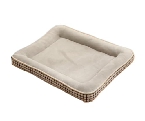 Katzenbett höhle Tierbett Hundebett Orthopädisches Hundekäfigbett Hundebett für kleine bis sehr große Hunde Moderne Betten mit Plüsch Hundekissen katzenkissen (Color : C, Size : 51 * 41cm) von BOGAZY