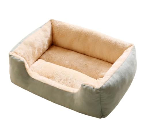 Katzenbett höhle Tierbett Hundebetten für große Hunde, rechteckig, waschbar, Haustiermatratze, bequem und atmungsaktiv, großes Hundebett, Haustierbett Hundekissen katzenkissen ( Color : A , Size : 45* von BOGAZY