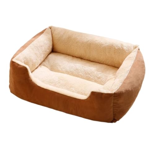 Katzenbett höhle Tierbett Hundebetten für große Hunde, rechteckig, waschbar, Haustiermatratze, bequem und atmungsaktiv, großes Hundebett, Haustierbett Hundekissen katzenkissen ( Color : D , Size : 45* von BOGAZY