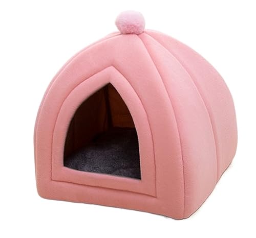 Katzenbett höhle Tierbett Katzenhaus im Freien, Katzenhütten für draußen, Haustierhöhle, Katzenbett, Katzenunterschlupf im Freien, wasserdichtes Katzenzelt Hundekissen katzenkissen (Color : B, Size von BOGAZY