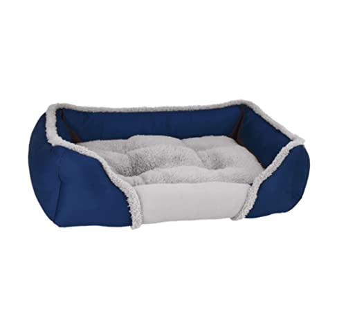 Katzenbett höhle Tierbett Pet Supplies Pet Bed Kennel Warm Big Size Haustier Hundematratze Sofa Katzenbett Hundekissen katzenkissen (Color : B, Size : 67 * 51 * 14cm) von BOGAZY