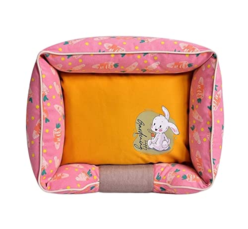 Katzenbett höhle Tierbett Quadratisches Hundebett Aus Segeltuch, Haustierbetten, Katzenmatte, Superweiches Haustiernest, Warme Schlafmatten, Haustierhaus Hundekissen katzenkissen (Color : B, Size : Katzenbett höhle Tierbett Quadratisches Hundebett Aus Segeltuch, Haustierbetten, Katzenmatte, Superweiches Haustiernest, Warme Schlafmatten, Haustierhaus Hundekissen katzenkissen (Color : B, Size : von BOGAZY