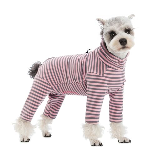 BOGDTF Pyjama für kleine Hunde, Chihuahua, Yorkie, Herbstkleidung, warm, für Welpen, Rollkragenpullover, verstellbar, Hundepullover, Overall auf vier Pfoten, Mantel für Hunde BOGDTF Pyjama für kleine Hunde, Chihuahua, Yorkie, Herbstkleidung, warm, für Welpen, Rollkragenpullover, verstellbar, Hundepullover, Overall auf vier Pfoten, Mantel für Hunde von BOGDTF