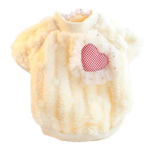 Warmer Fleece-Pullover für Hunde, flauschiger Hunde-Overall, Wintermantel für Hunde, Welpen, Kleidung, Hundemantel mit Beinen, Hunde-Einteiler für kleine Hunde, Weihnachten Warmer Fleece-Pullover für Hunde, flauschiger Hunde-Overall, Wintermantel für Hunde, Welpen, Kleidung, Hundemantel mit Beinen, Hunde-Einteiler für kleine Hunde, Weihnachten von BOGDTF