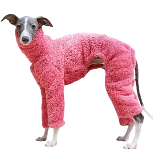 Windhund-Fleecepullover, weich, warm, für Welpen, modischer Wintermantel, niedlicher Pullover, Rollkragen-Outfit, Vierbeiner, Haustier-Overall für kleine und mittelgroße Hunde, zum Schlafen und Windhund-Fleecepullover, weich, warm, für Welpen, modischer Wintermantel, niedlicher Pullover, Rollkragen-Outfit, Vierbeiner, Haustier-Overall für kleine und mittelgroße Hunde, zum Schlafen und von BOGDTF