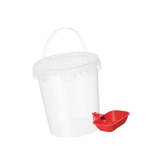 8L/10L Automatischer Haustier Wassernapf für Katzen und Hunde Auslaufsicherer Wasserbehälter für Hühner Vögel Entchen von BOGEEL