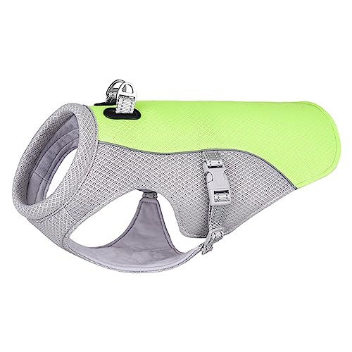 Hunde Kühlkleidung Weste Geschirr UV-Schutz Hundeweste Ausbruchsicher Hundekleidung mit Safe Reflektierend Hunde Kühlkleidung Weste Geschirr UV-Schutz Hundeweste Ausbruchsicher Hundekleidung mit Safe Reflektierend von BOGEEL