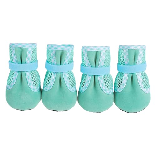 Katzenschuh-Set für Regen und Schnee, warm, für den Winter, Pfotenschutz für große Hunde, Spaziergänge im Freien von BOGEEL