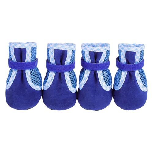 Katzenschuh-Set für Regen und Schnee, warm, für den Winter, Pfotenschutz für große Hunde, Spaziergänge im Freien von BOGEEL